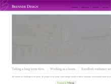 Tablet Screenshot of brennerdesign.com